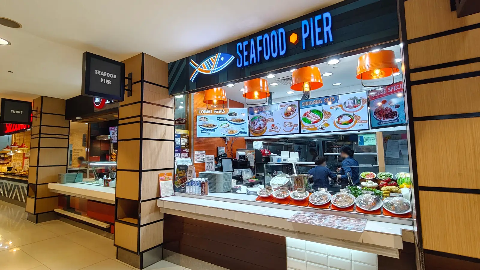 SEAFOOD PIER in SM City Fairview